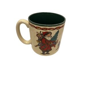 potpourri press KRIS KRINLE santa vintage coffee mug cup